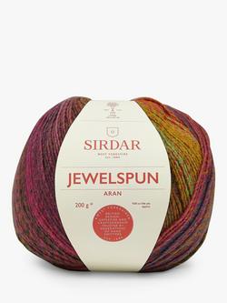 Sirdar Jewelspun Aran Yarn, 200g, Setting Sun