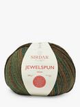 Sirdar Jewelspun Aran Yarn, 200g, Golden Green