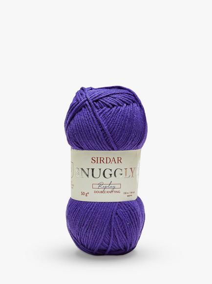 Sirdar Snuggly Replay DK Yarn, 50g, Quiet Violet