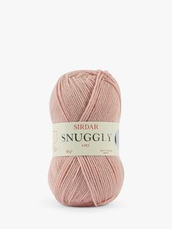 Sirdar Snuggly 4 Ply Knitting Yarn, 50g, Rosy