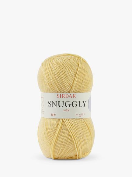 Sirdar Snuggly 3 Ply Yarn, 50g, Buttercup