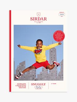 Sirdar Snuggly Replay DK Children's Super POWer Sweater Knitting Pattern, 2618, 