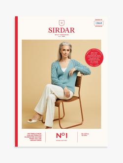 Sirdar No.1 DK Lace Balloon Sleeve Cardi Knitting Pattern, 10664, 