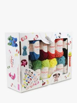 Sirdar Happy Colours Chenille DK Yarn Set, 25x 15g - view 2, Multi