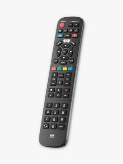 One For All URC4914 Replacement Remote Control for Panasonic TVs, Black