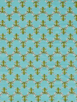 Harlequin Chroma & Wood Frog Furnishing Fabric, Azul/Pistachio