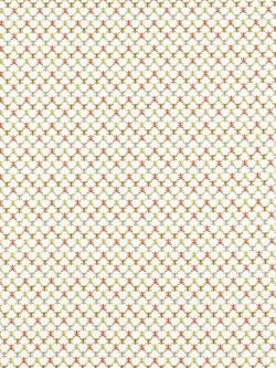 Harlequin Cayo & Mini Wood Frog Furnishing Fabric, Terracotta/Parchment/Sketched