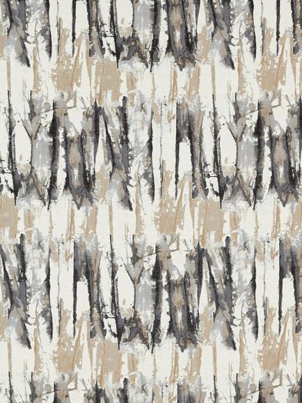 Harlequin Eco Takara Furnishing Fabric, Black Earth