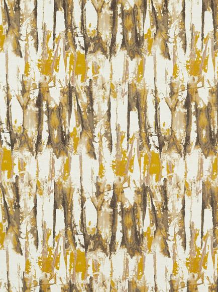Harlequin Eco Takara Furnishing Fabric, Ochre/Green