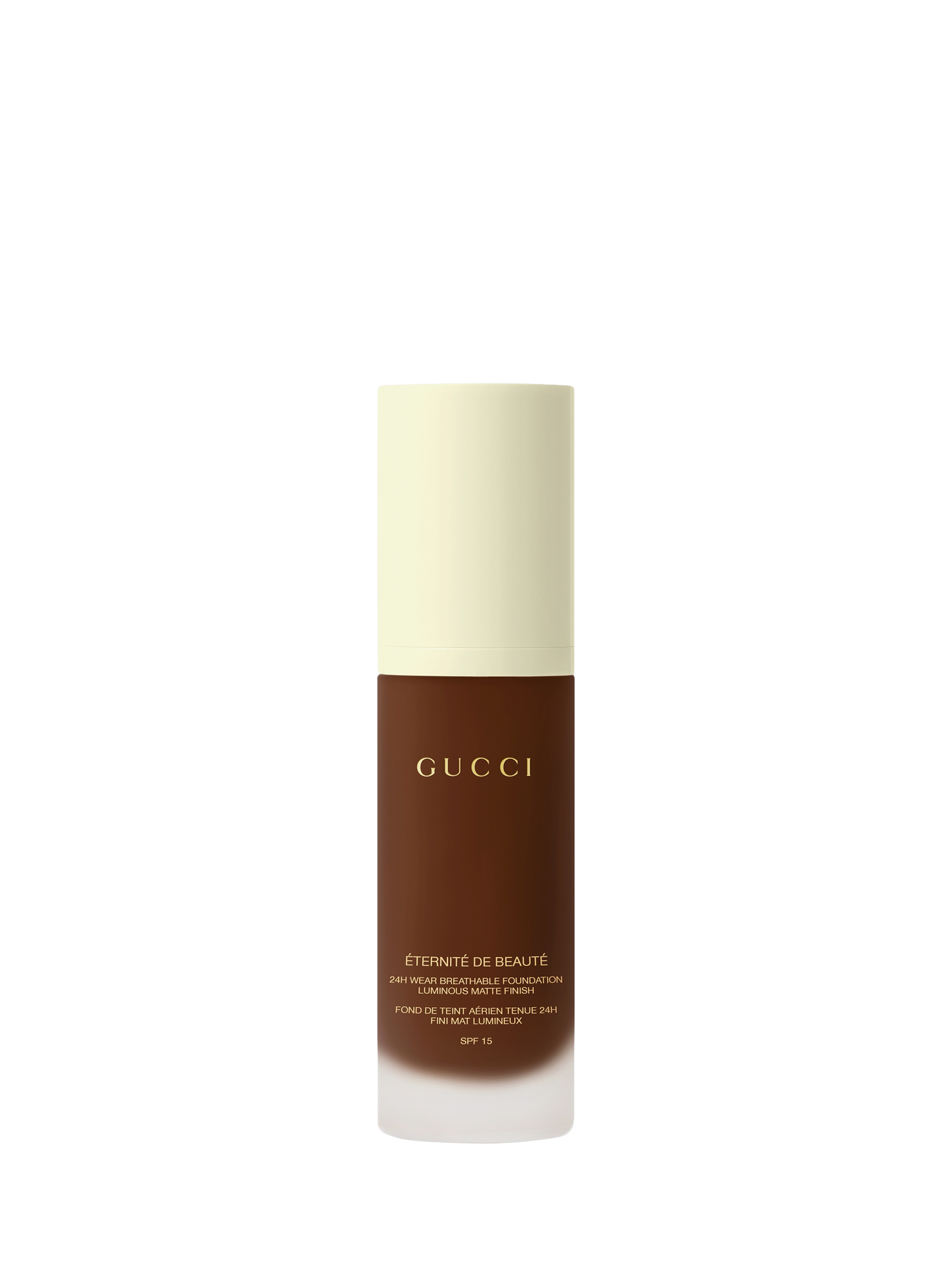 Product image 1 of 8, which shows Gucci Éternité De Beauté Foundation SPF 15, 530O