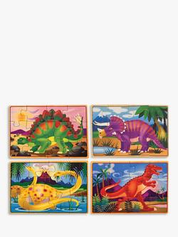 Melissa & Doug Dinosaur Jigsaw Puzzles in a Box - view 2, 