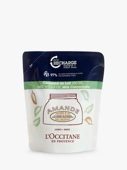 L'OCCITANE Almond Milk Concentrate Refill, 200ml, 