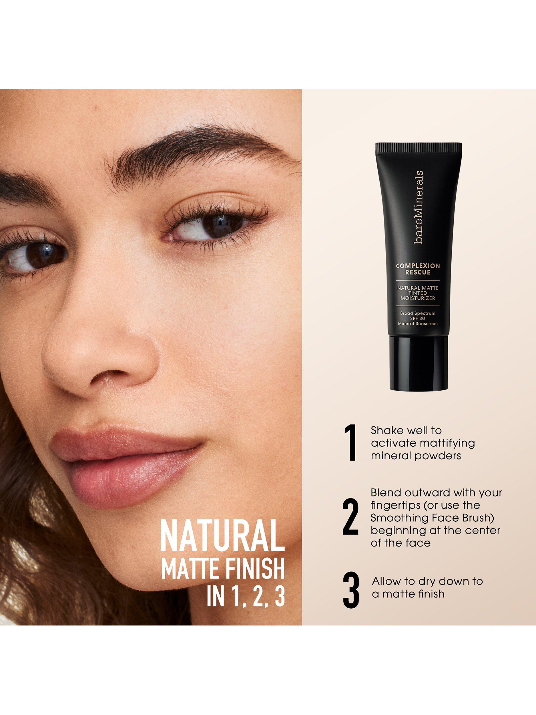 Product image 7 of 8, which shows bareMinerals COMPLEXION RESCUE Natrual Matte Tinted Moisturiser Mineral SPF 30, Sienna