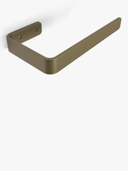 John Lewis Select Curtain Holdback, Satin Gold