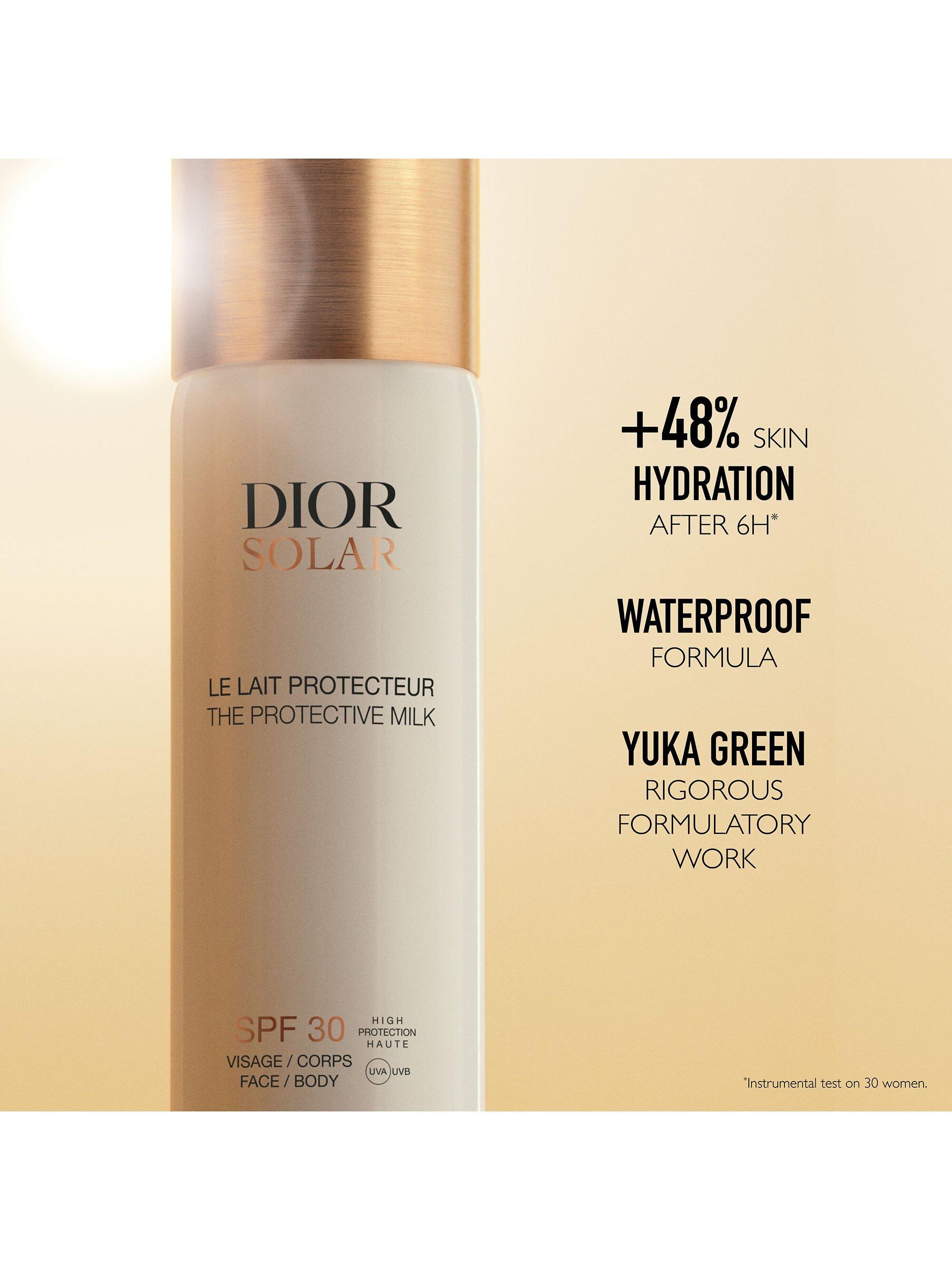 Product image 2 of 6, which shows DIOR Solar The Protective Milk SPF 30, 125ml