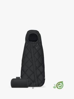 Cybex Mini Snogga 2 Footmuff, Black, Black
