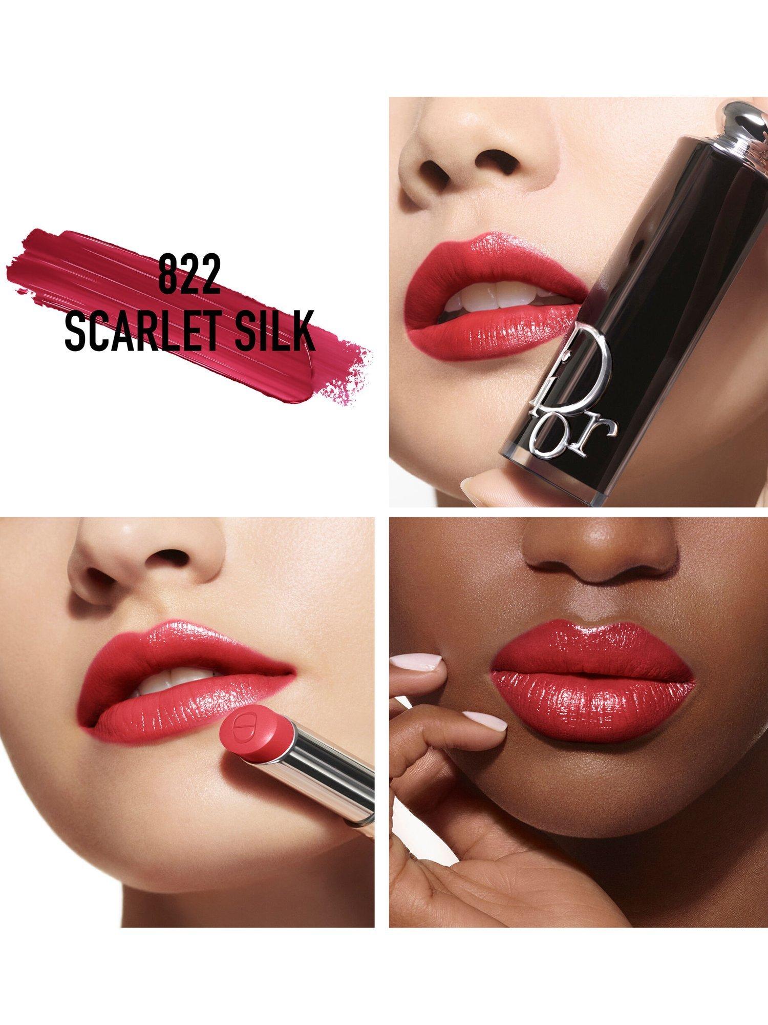 Product image 2 of 11, which shows DIOR Addict Shine Lipstick Refill, 822 Scarlet Silk