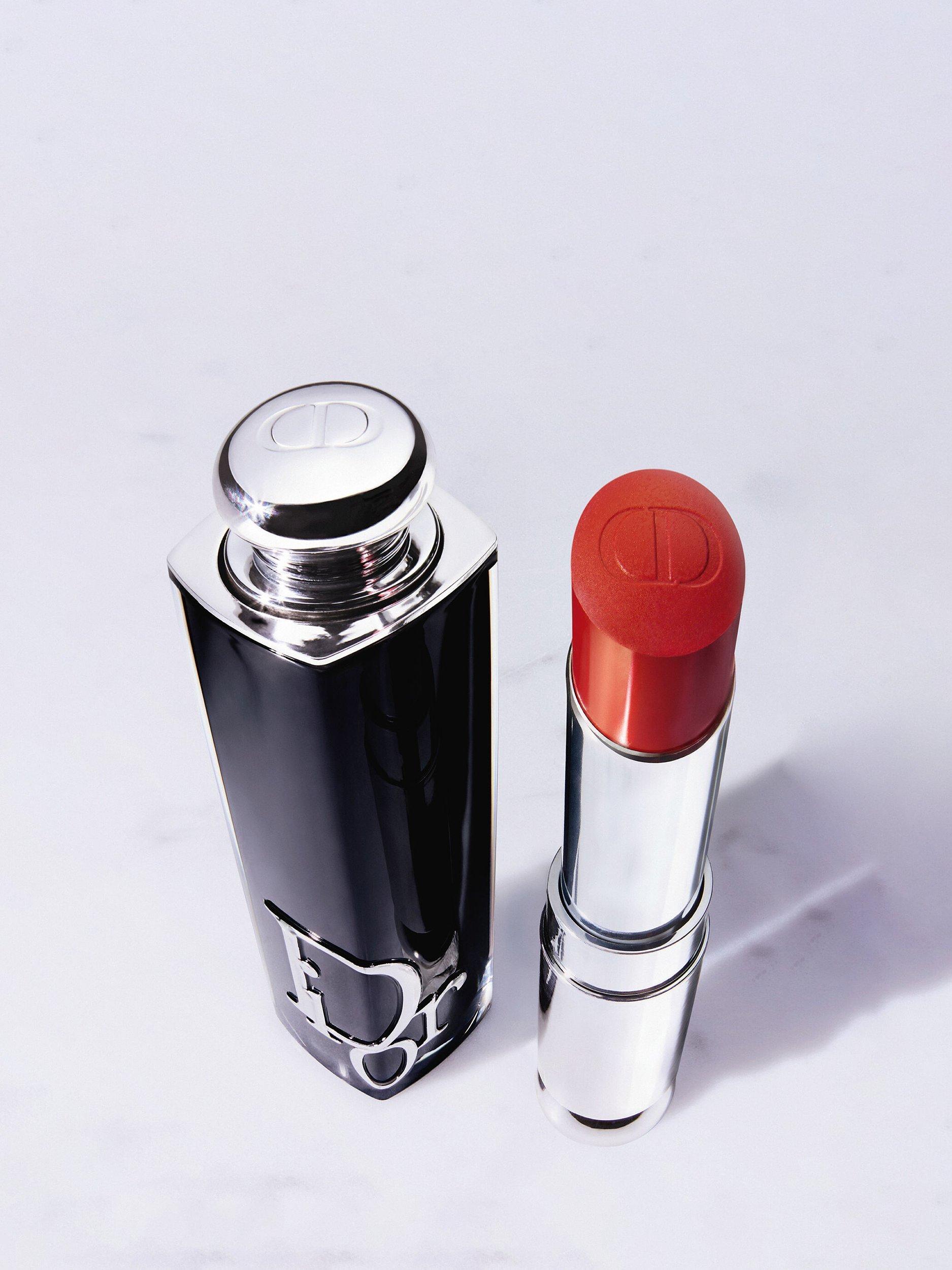 Product image 9 of 11, which shows DIOR Addict Shine Lipstick Refill, 822 Scarlet Silk