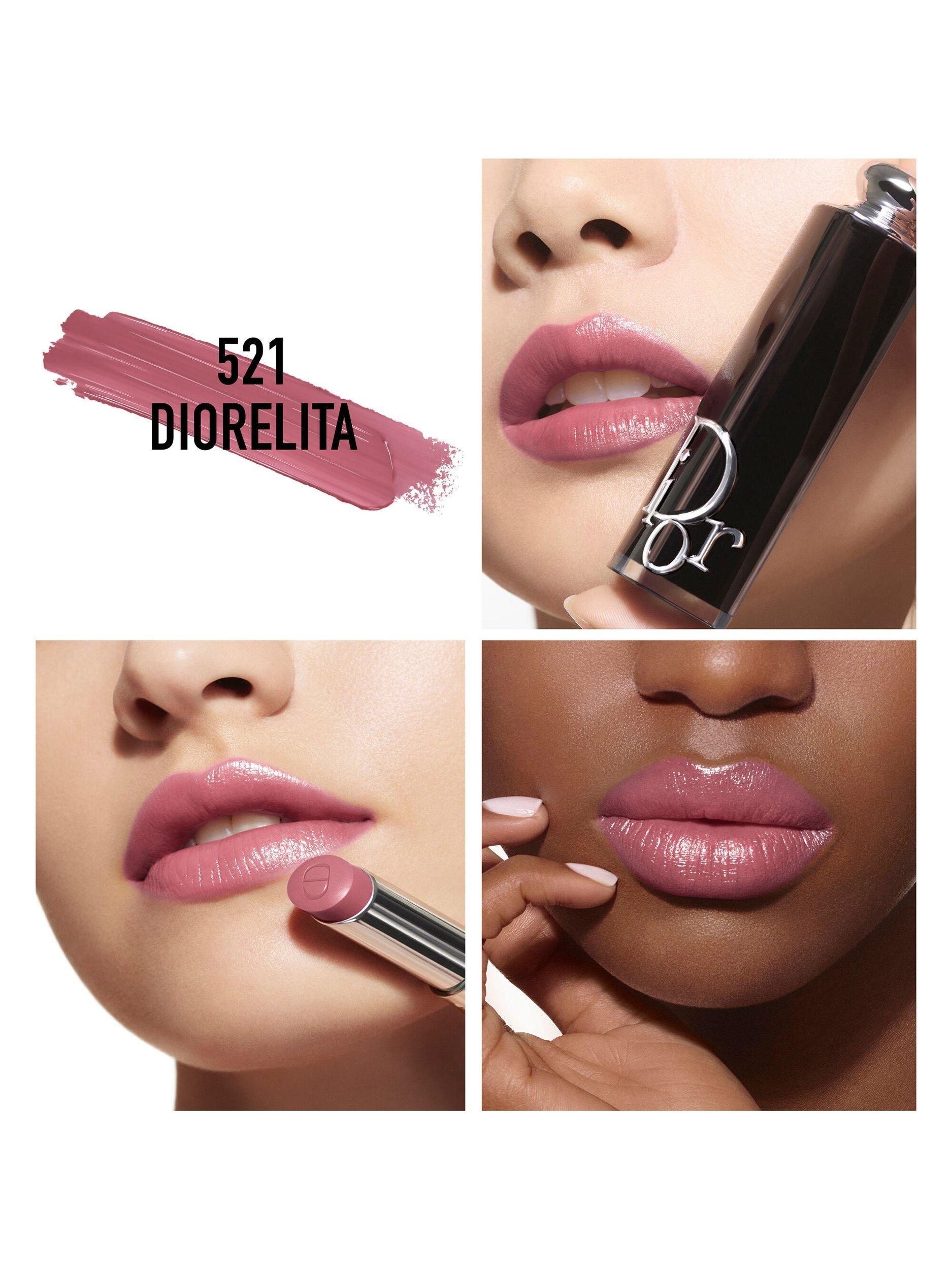 Product image 2 of 10, which shows DIOR Addict Shine Refillable Lipstick, 521 Diorelita