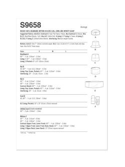 Simplicity Misses' Hats, Mittens and Headband Sewing Pattern, S9658A - view 2, 