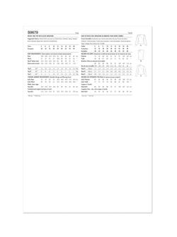 Simplicity Knit Tops Sewing Pattern, S9679 - view 2, Multi
