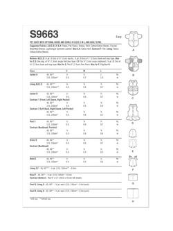 Simplicity Pet Coats with Optional Hoods and Cowls Sewing Pattern, S9663A - view 2, 