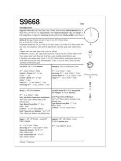 Simplicity Christmas Decorations Sewing Pattern, S9668OS - view 2, 