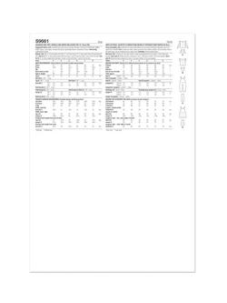 Simplicity Child's and Doll's Knit Tops and Overalls Sewing Pattern, S9661A - view 2, 