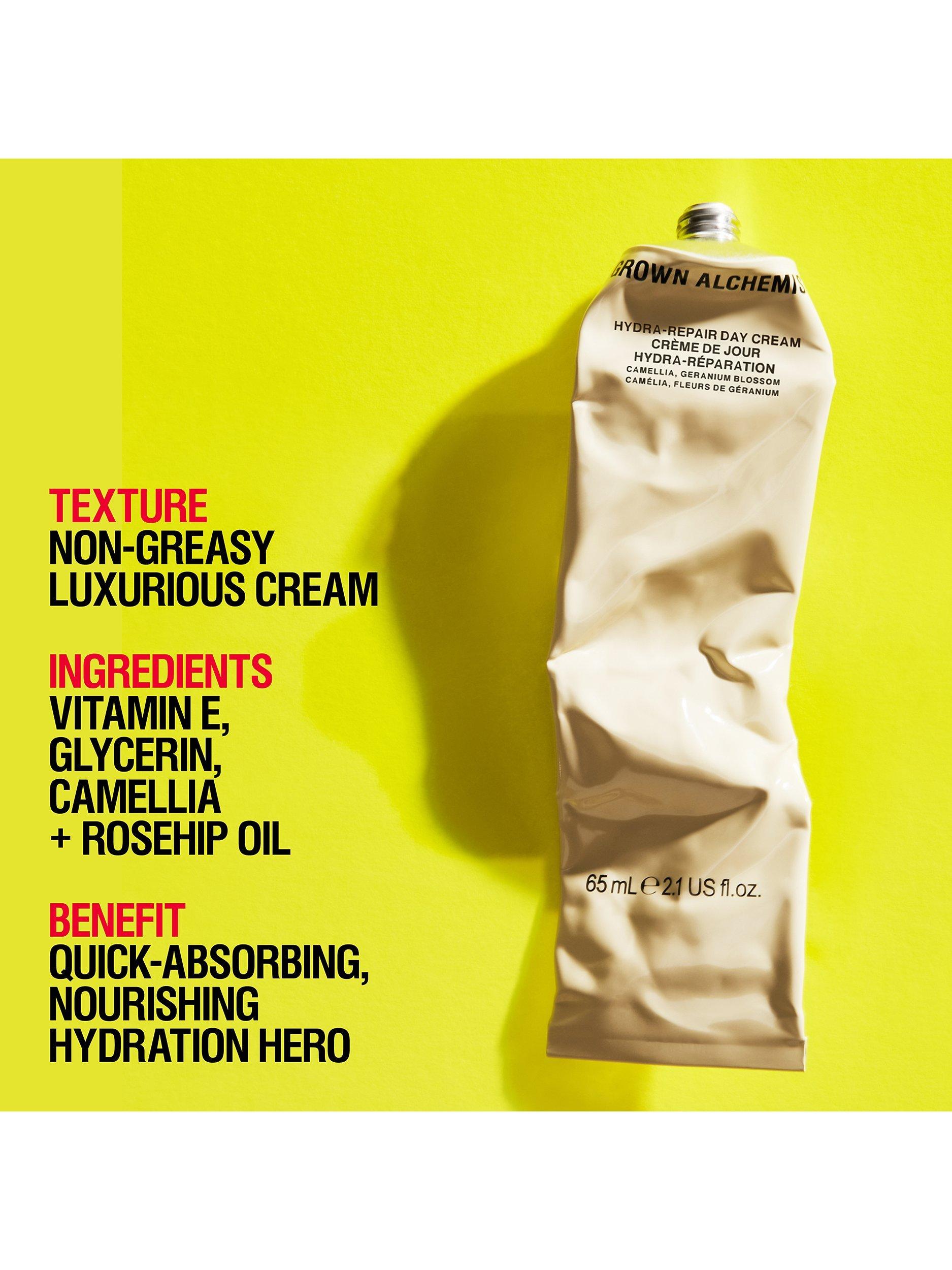 Product image 4 of 9, which shows Grown Alchemist Hydra-Repair Day Cream: Camellia, Geranium Blossom, 65ml