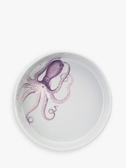 Yvonne Ellen Octopus Round Stoneware Roaster, 23.5cm, Purple/Pink - view 2, Multi