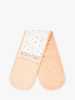Yvonne Ellen 'Head Chef' Double Oven Glove, Pink/Multi, Multi