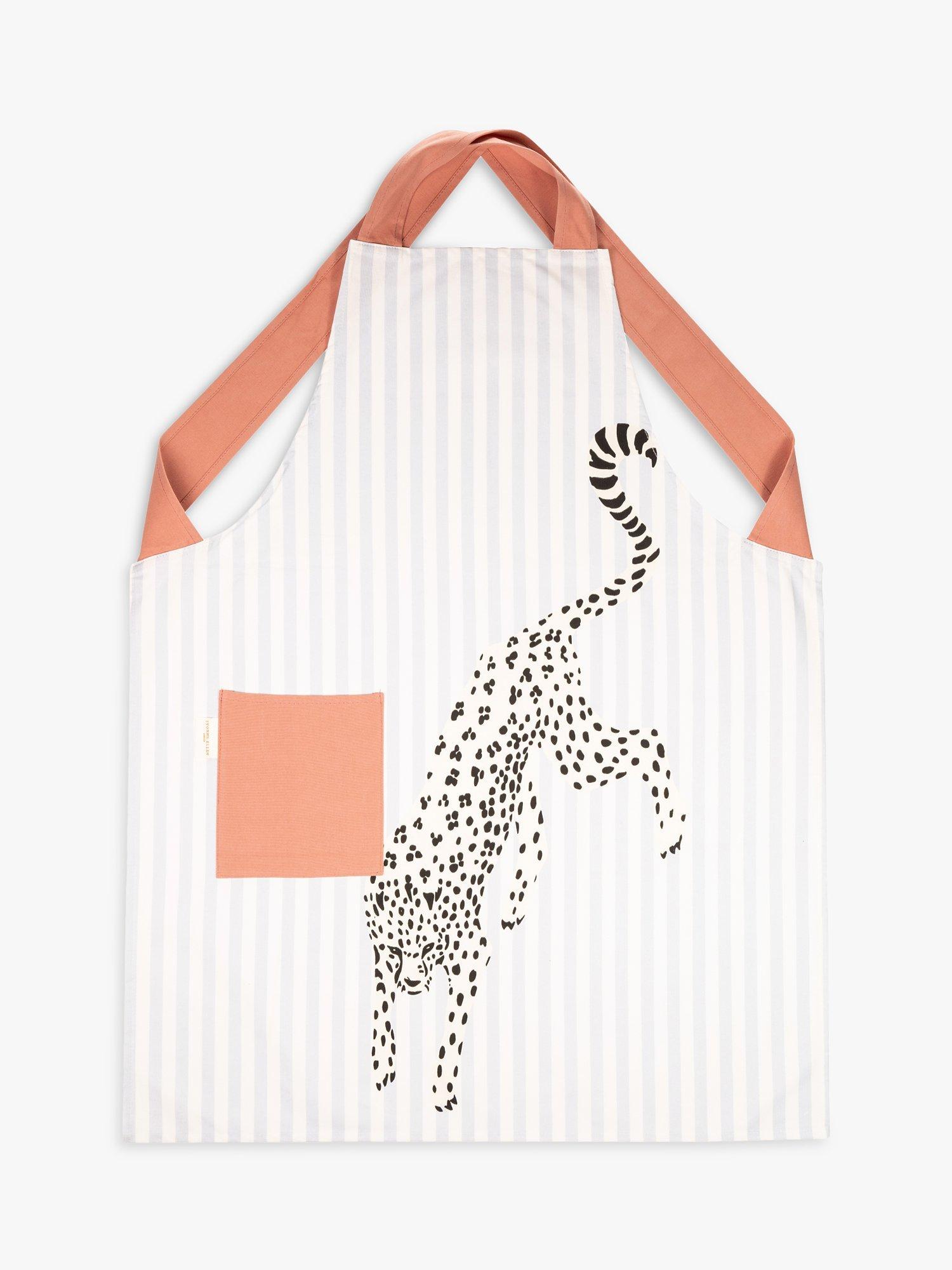 Yvonne Ellen Cheetah Cotton Apron, Multi