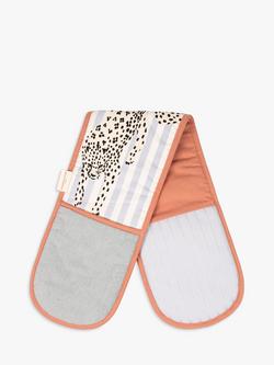 Yvonne Ellen Cheetah Double Oven Glove, Multi, Multi