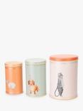 Yvonne Ellen Animal Nesting Storage Tin, Set of 3, Assorted