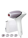 Philips Lumea Series 8000 BRI947/00 IPL Hair Removal Device with 4 Smart Attachments, White