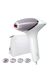 Philips Lumea Series 8000 BRI947/00 IPL Hair Removal Device with 4 Smart Attachments, White