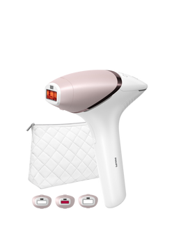 Philips Lumea Series 9000 BRI955/01 Cordless IPL Hair Removal Device, White, White