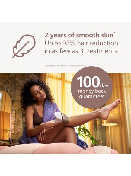 Philips Lumea Series 9000 BRI955/01 Cordless IPL Hair Removal Device, White - view 2, White