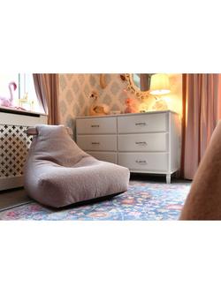 Extreme Lounging Kids' Mini Teddy Bean Bag - view 2, Heather