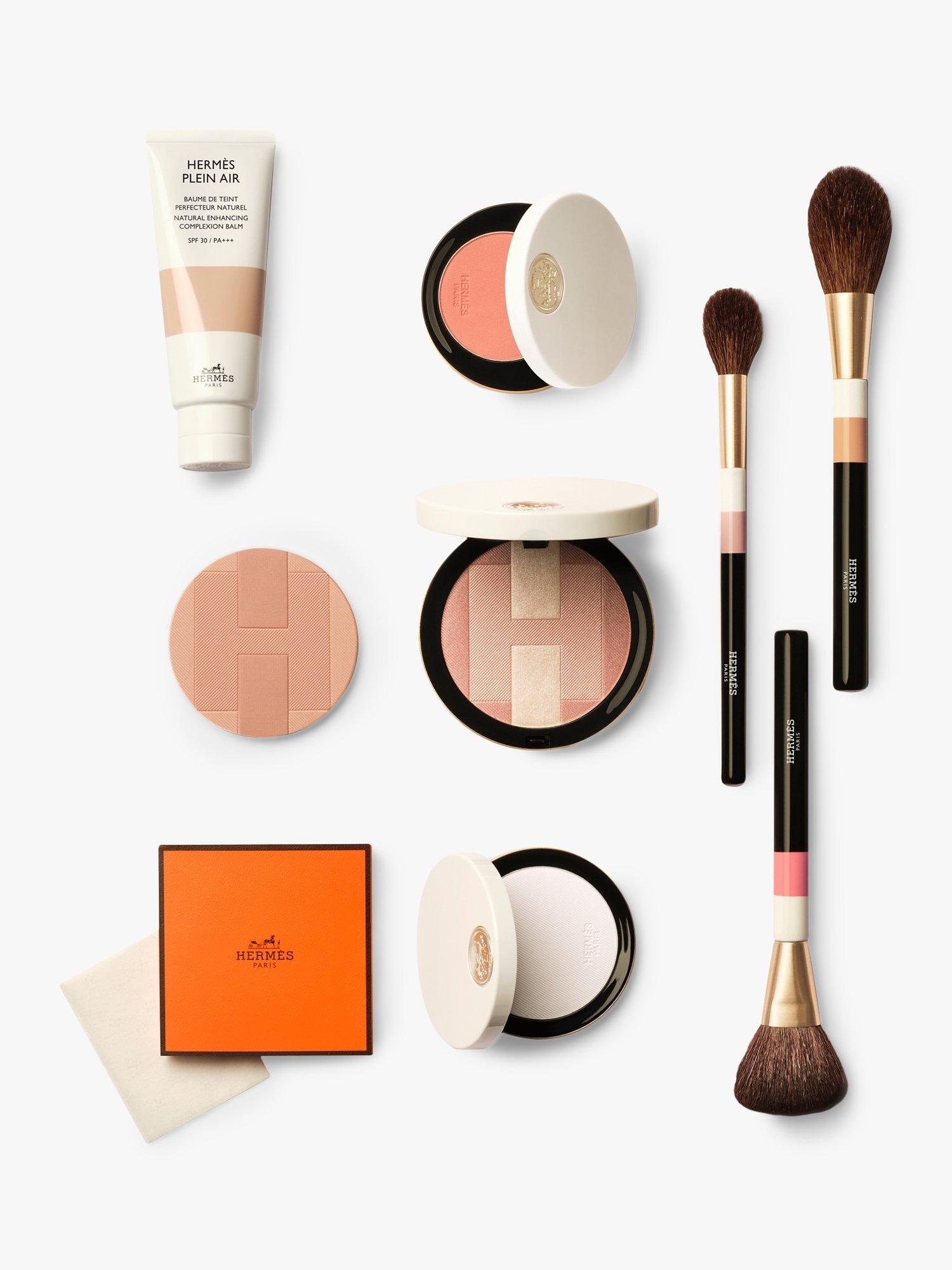 Product image 12 of 12, which shows Hermès Plein Air H Trio Healthy Glow Mineral Powder, 02 Atlas
