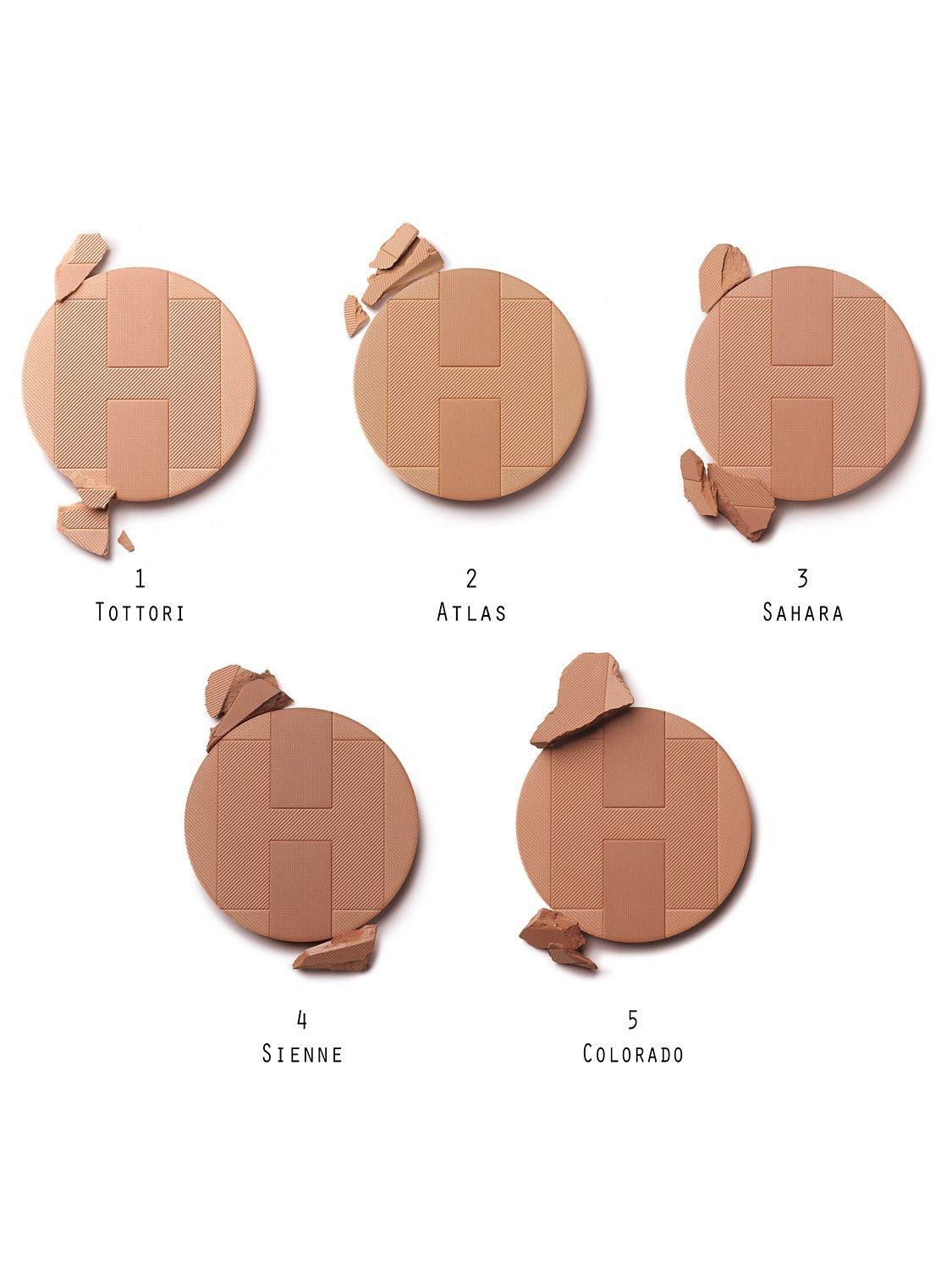 Product image 10 of 12, which shows Hermès Plein Air H Trio Healthy Glow Mineral Powder, 02 Atlas