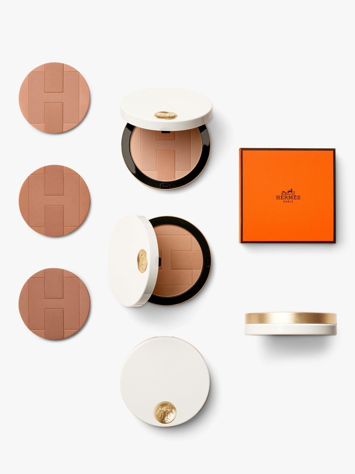 Product image 11 of 12, which shows Hermès Plein Air H Trio Healthy Glow Mineral Powder, 02 Atlas
