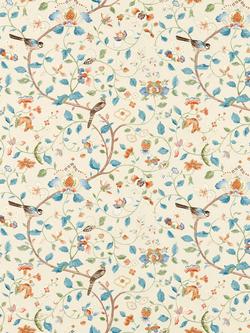 Sanderson Aril's Garden Furnishing Fabric, Teal/Russet