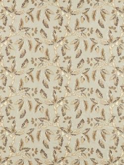 Sanderson Oaknut Stripe Furnishing Fabric, Flax/Multi