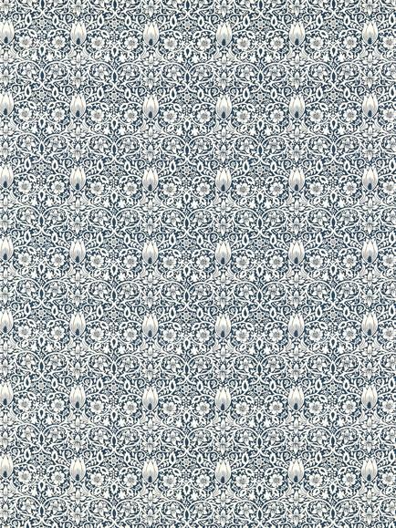 Morris & Co. Borage Furnishing Fabric, Indigo