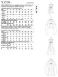 Vogue Misses' Jumpsuit Sewing Pattern, V1708