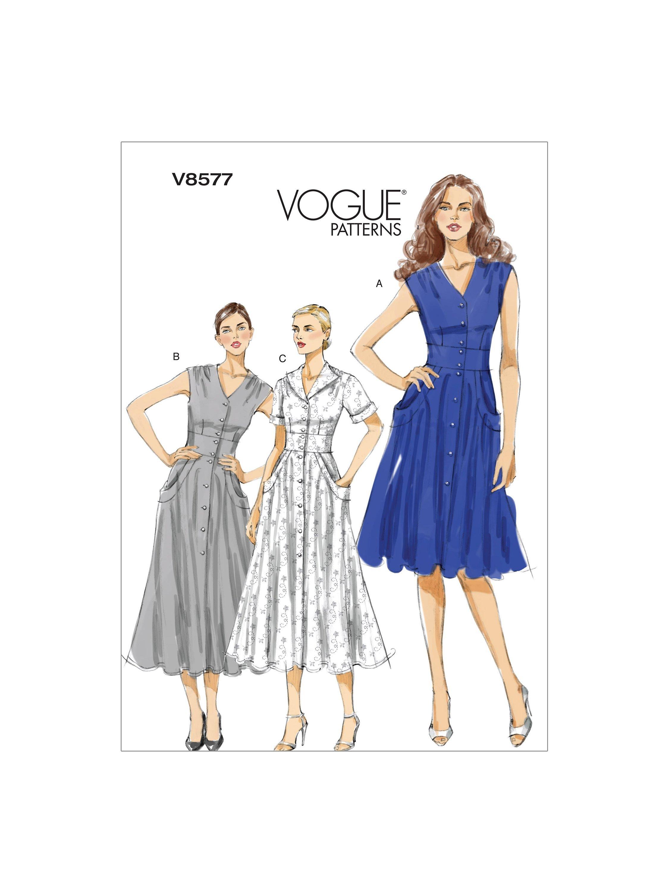 Vogue Misses' Dresses Sewing Pattern, V8577