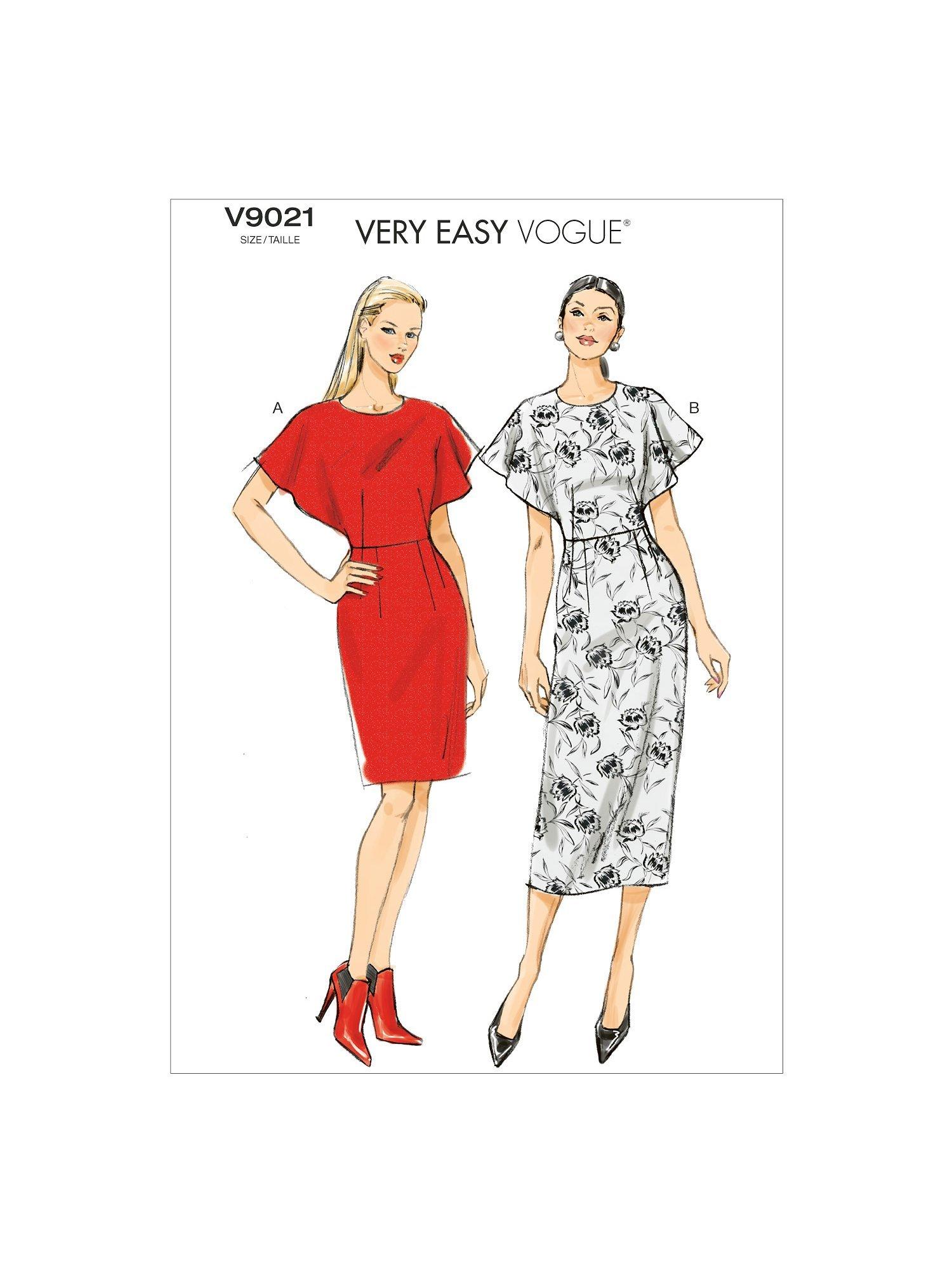 Vogue Misses' Dress Sewing Pattern, V9021A5