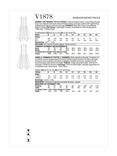 Vogue Misses' Fit and Flare Dress Sewing Pattern, V1878