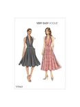 Vogue Misses' Fitted Unlined Dress Sewing Pattern, V9343A5
